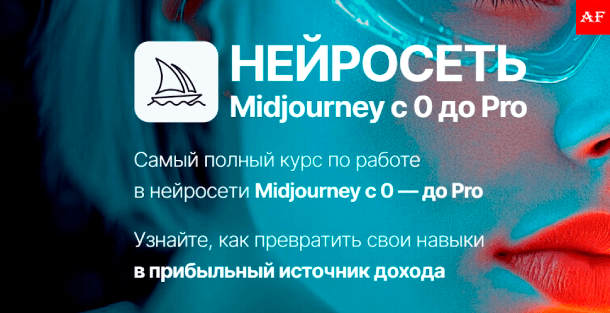 Пример работы с нейросетью Midjourney в коммерческом дизайне