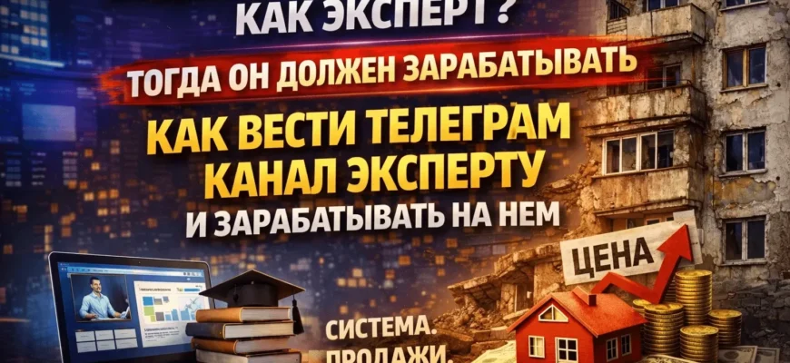 схема экспертного телеграм канала и системы продаж