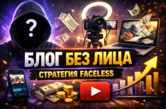 Блог без лица — стратегия FACELESS для роста аккаунта и заработка без съёмки себя