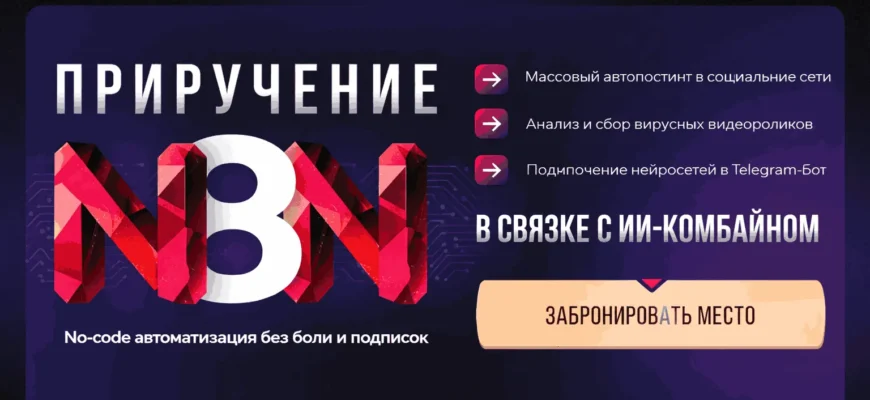 Автоматизация процессов в n8n — визуальные сценарии и интеграции в 2026 году