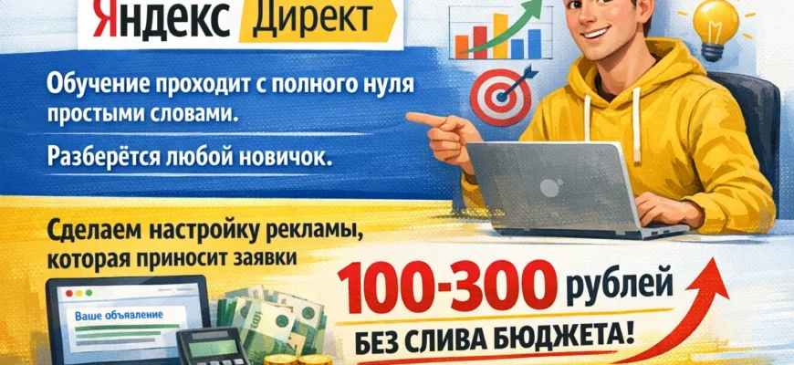 обучение рекламе в Яндекс Директе