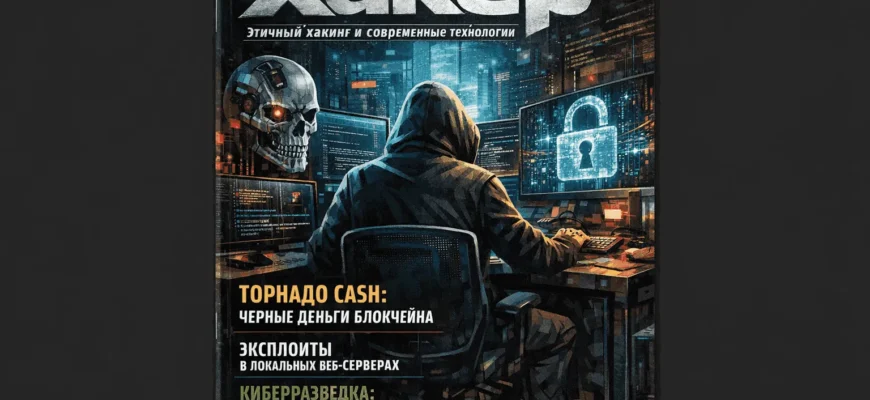 Обложка журнала «Хакер» №4 — подписка на 1 год
