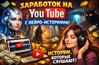 График роста дохода на YouTube: с нуля до 2000 долларов в месяц за 6 месяцев. Наглядно показывает динамику заработка на канале с нейро-историями.